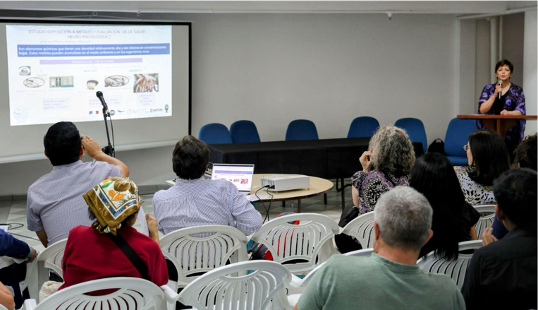 Marilyn Aparicio, médico investigadora boliviana. ©IRD Bolivia